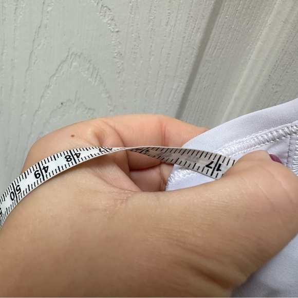 Lululemon white racer back tank top 6 - Picture 3 of 8